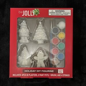 Holiday DIY Figurine Set - White
